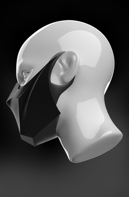 Kinnabschluss und Ohrenhalterung